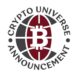 Crypto Universe announcements