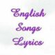 English songs with lyrics